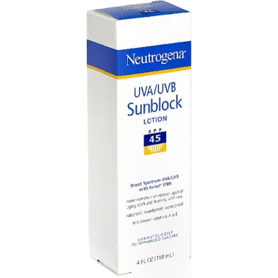 Neutrogena Sunblock 45