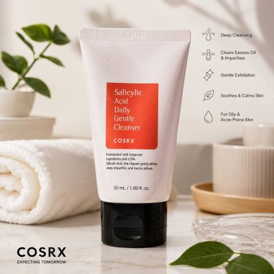 Product Title- COSRX Salicylic Acid Daily Gentle Cleanser – 50ml